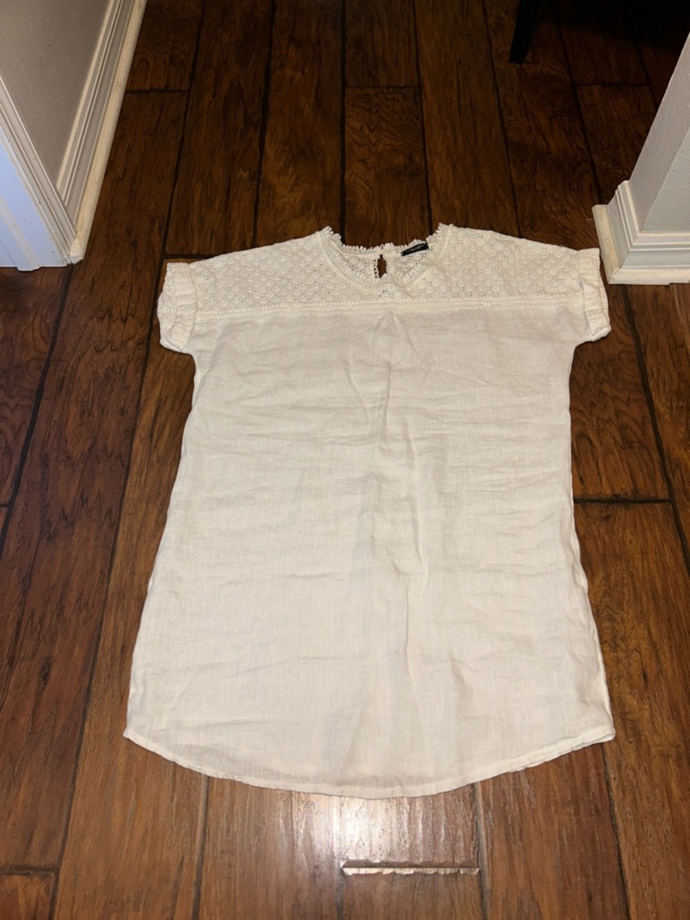 Lungo L’arno White Linen Dress